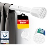 Gordijnroede Zwart 260-350cm - Boren Niet Nodig - 30% Korting!