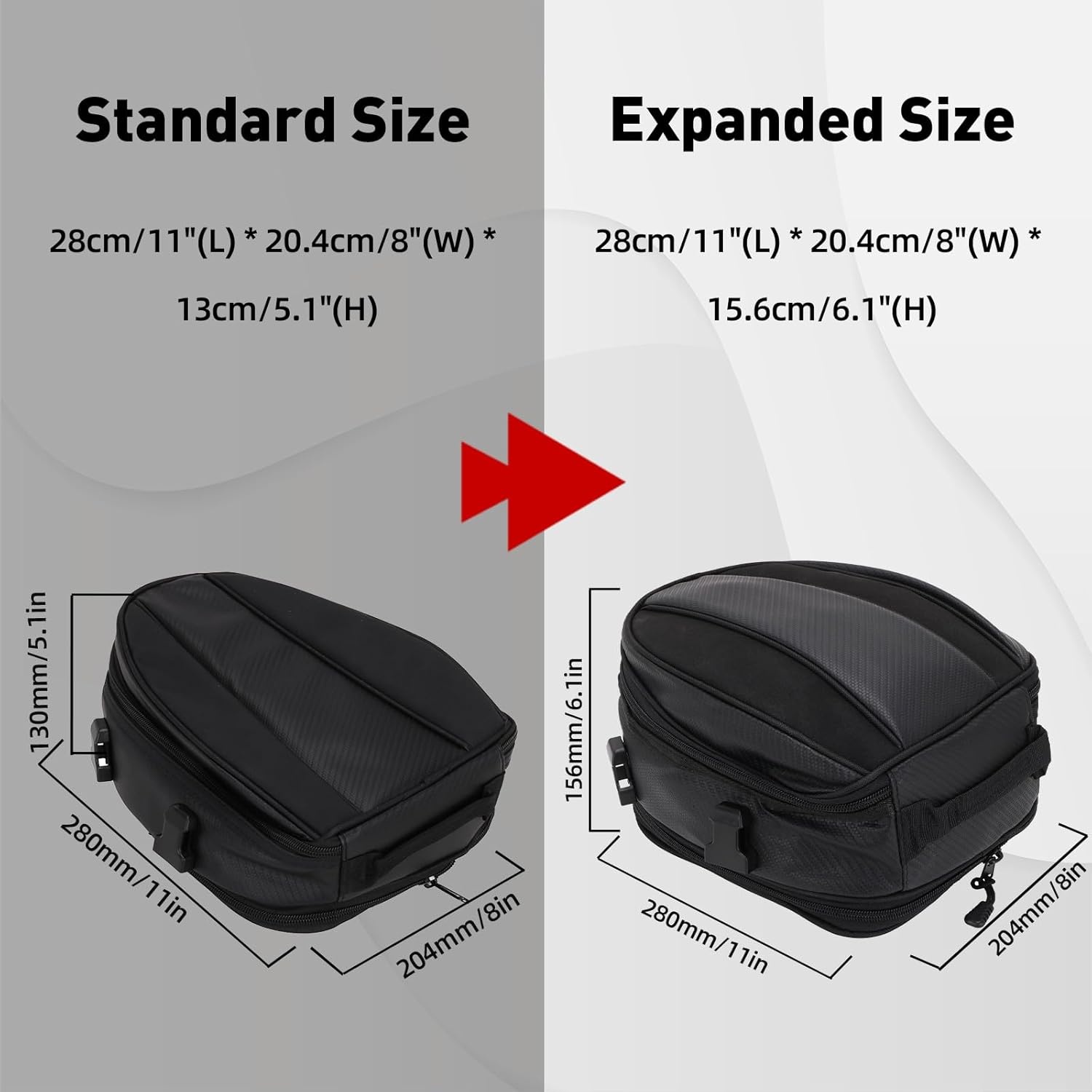 JFG Racing Motor Achtertas 15L PU-leer - 30% Korting!