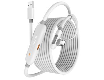 Maxonar VR Link Kabel 6m Wit - 30% Korting!