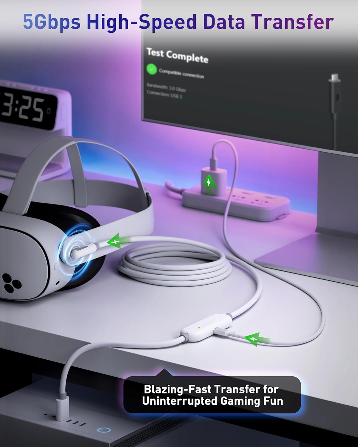 Maxonar VR Link Kabel 6m Wit - 30% Korting!