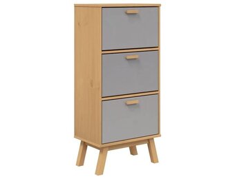 vidaXL Schoenenkast OLDEN - 55x35x120 cm - 55% Korting!