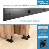 WINSOON Schuurdeur Bypass Kit - 152cm - 30% Korting