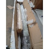 vidaXL Tuinscherm uittrekbaar 600x160 cm crème