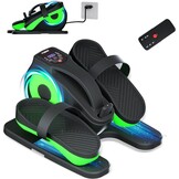 TODO 2 in 1 elliptische Cross Trainer met app, 32 niveaus weerstandsmagneet elliptische machine, crosstrainers voor thuisfitness met LCD-scherm, hartslagsensoren, waterbeker- en apparaathouder