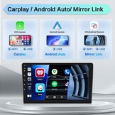 2GB+64GB Android 13 Autoradio für Renault S.A CLIO 2013-2018 Radio Wireless Apple CarPlay Android Auto Bluetooth 10.1" Bildschrim Auto Radio mit Navi Rückfahrkamera