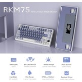RK ROYAL KLUDGE M75 Azerty Toetsenbord - 30% Korting!
