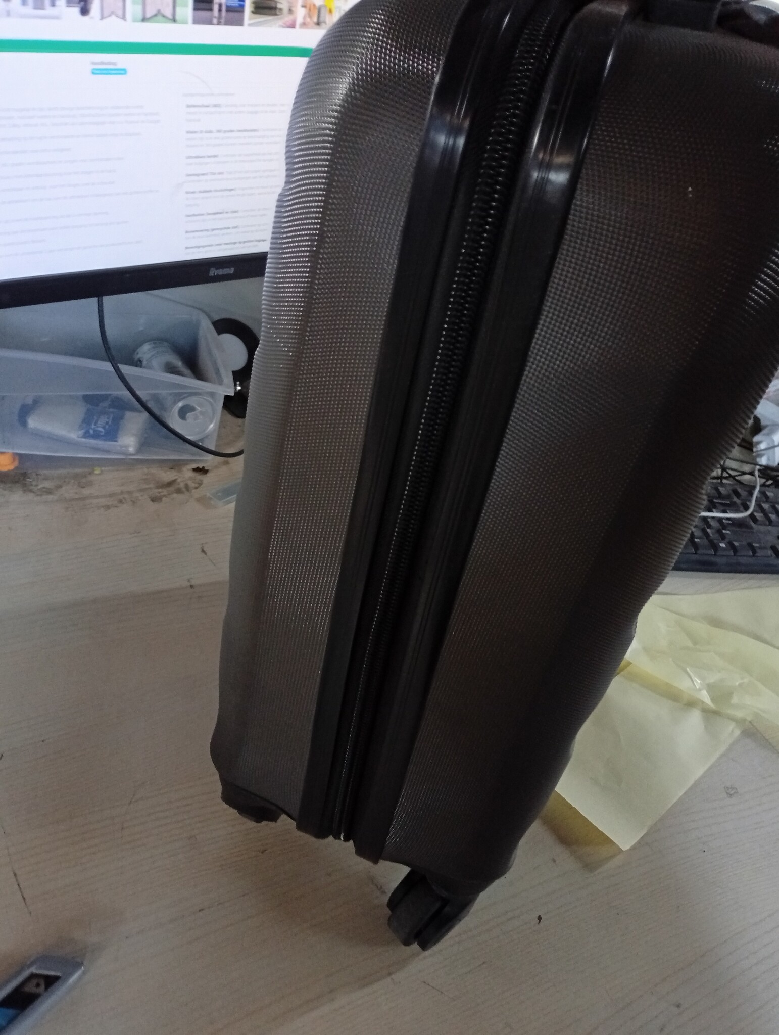 Aerolite 55x40x20cm Ryanair Priority Max 40L Lichtgewicht Harde Schalen Handbagage Koffer 55x40x20 met 4 Wielen & TSA Slot - Ook Goedgekeurd voor easyJet British Airways Jet2 & Veel Meer