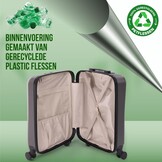 Aerolite 55x40x20cm Ryanair Priority Max 40L Lichtgewicht Harde Schalen Handbagage Koffer 55x40x20 met 4 Wielen & TSA Slot - Ook Goedgekeurd voor easyJet British Airways Jet2 & Veel Meer