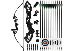 40lbs Recurve Bow Set - Complete Set voor Volwassenen - 30% Korting!