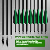 40lbs Archery Recurve Bows Set,Bow and Arrow Adults,Takedown Right Hand Bow with Target Paper Suitable for Outdoor Practice