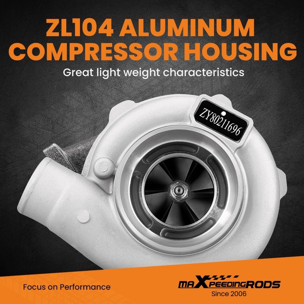 maXpeedingrods GT30 GT3037 GT3076 Turbo T3 Flens 4-bout 500+HPS 0.82 A/R Turbine Water + Olie Universele Turbocompressor voor alle 4/6 cyl 2.5L-3.0L motoren