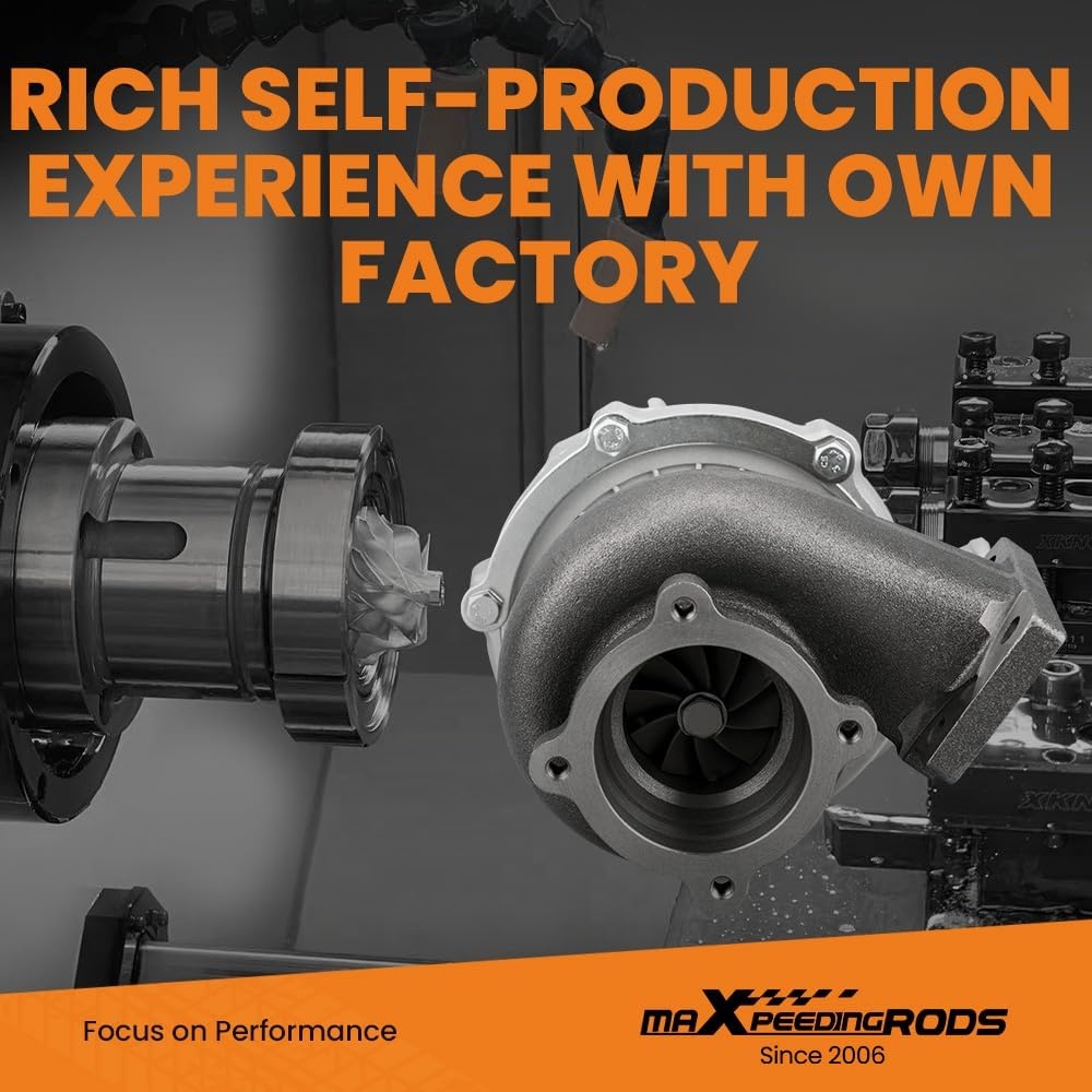 maXpeedingrods GT30 GT3037 GT3076 Turbo T3 Flens 4-bout 500+HPS 0.82 A/R Turbine Water + Olie Universele Turbocompressor voor alle 4/6 cyl 2.5L-3.0L motoren