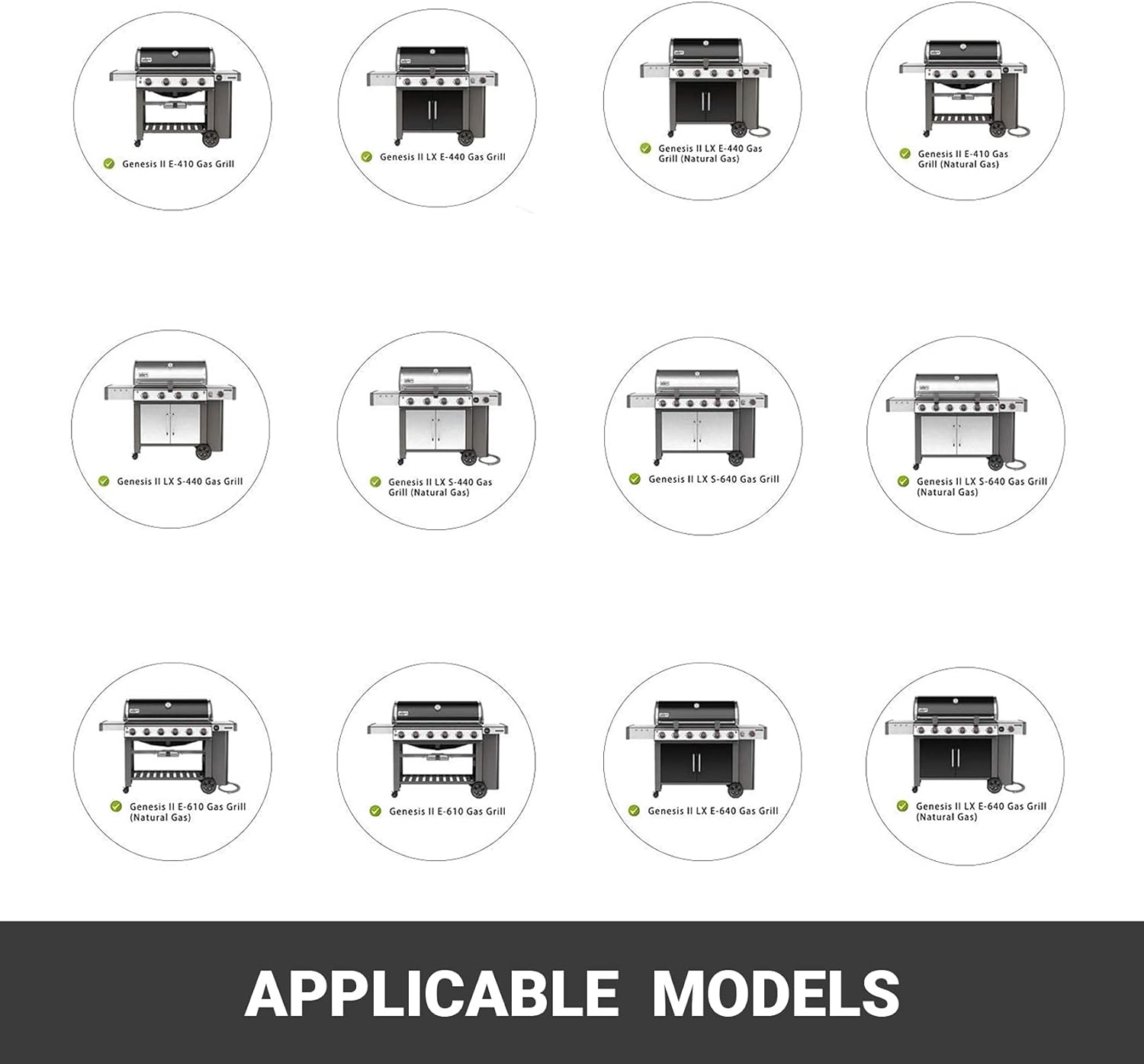 Onlyfire BRK-6035 RVS Rotisserie Kit - 30% Korting - Past op Weber Genesis II