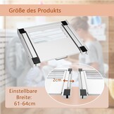 Bimiti Wasmachine/Droger Tussenbouwframe - 35% Korting - Wit