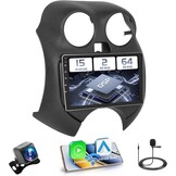 2+64 GB Android 13 autoradio voor Nissan MICRA MK4 K13 2010-2017 Radio Wireless Carplay Android Auto, 9 inch IPS touchscreenradio met achteruitrijcamera, Bluetooth, navi, WiFi, DSP, EQ, Mirror Link