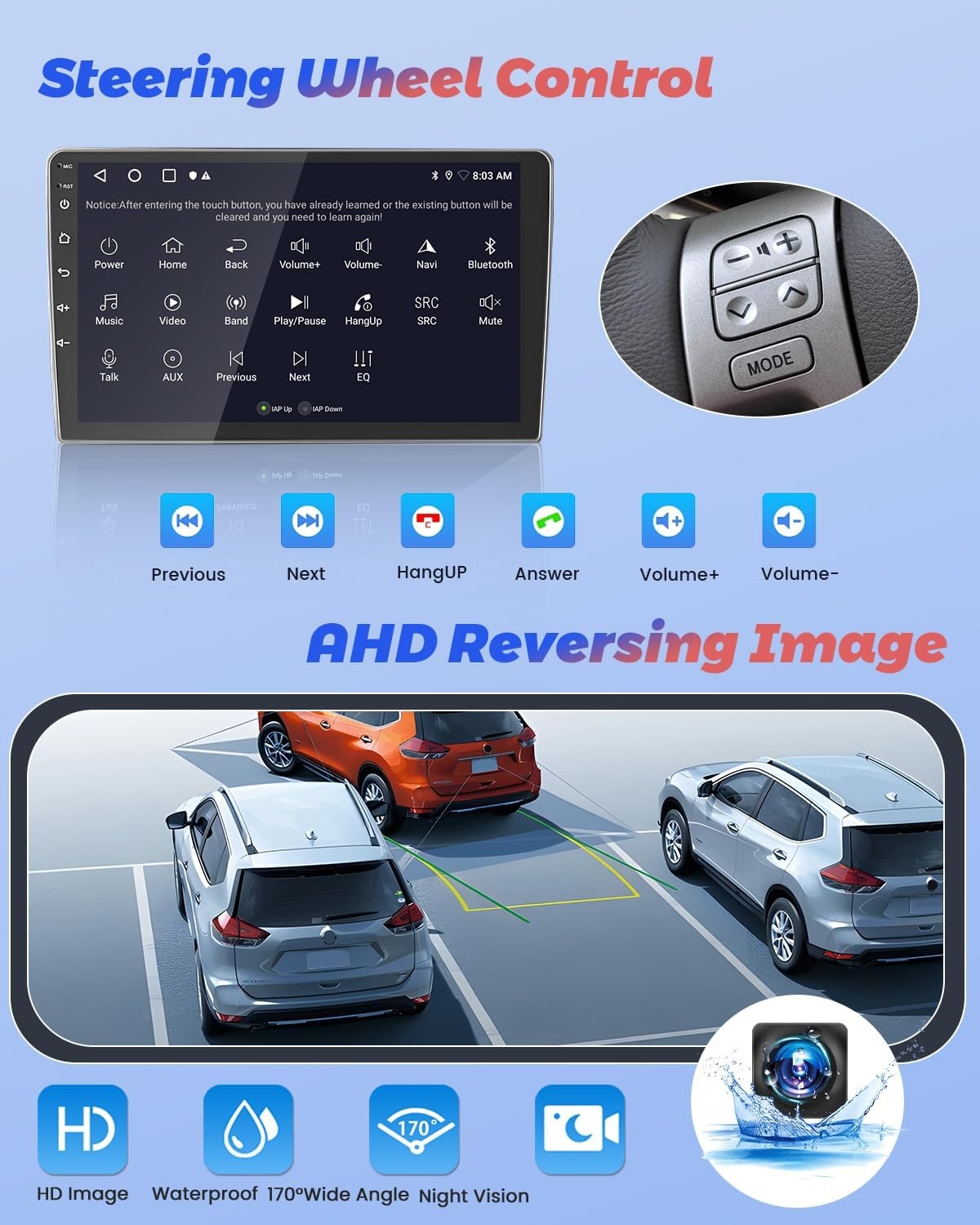 2+64 GB Android 13 autoradio voor Nissan MICRA MK4 K13 2010-2017 Radio Wireless Carplay Android Auto, 9 inch IPS touchscreenradio met achteruitrijcamera, Bluetooth, navi, WiFi, DSP, EQ, Mirror Link