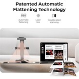 CZUR ET16 Professional Book Scanner 16MP with LED Fill Light, OCR Document Scanner, A3 Scanner, Document Camera, Visualizer for Windows and MacOS with Laser Plating Technology