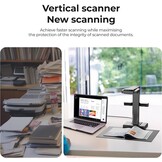 CZUR ET16 Professional Book Scanner 16MP with LED Fill Light, OCR Document Scanner, A3 Scanner, Document Camera, Visualizer for Windows and MacOS with Laser Plating Technology