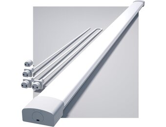 LED Vochtige Ruimte Verlichting 150cm 45W Koel Wit (5000K) IP65 - 49% Korting!