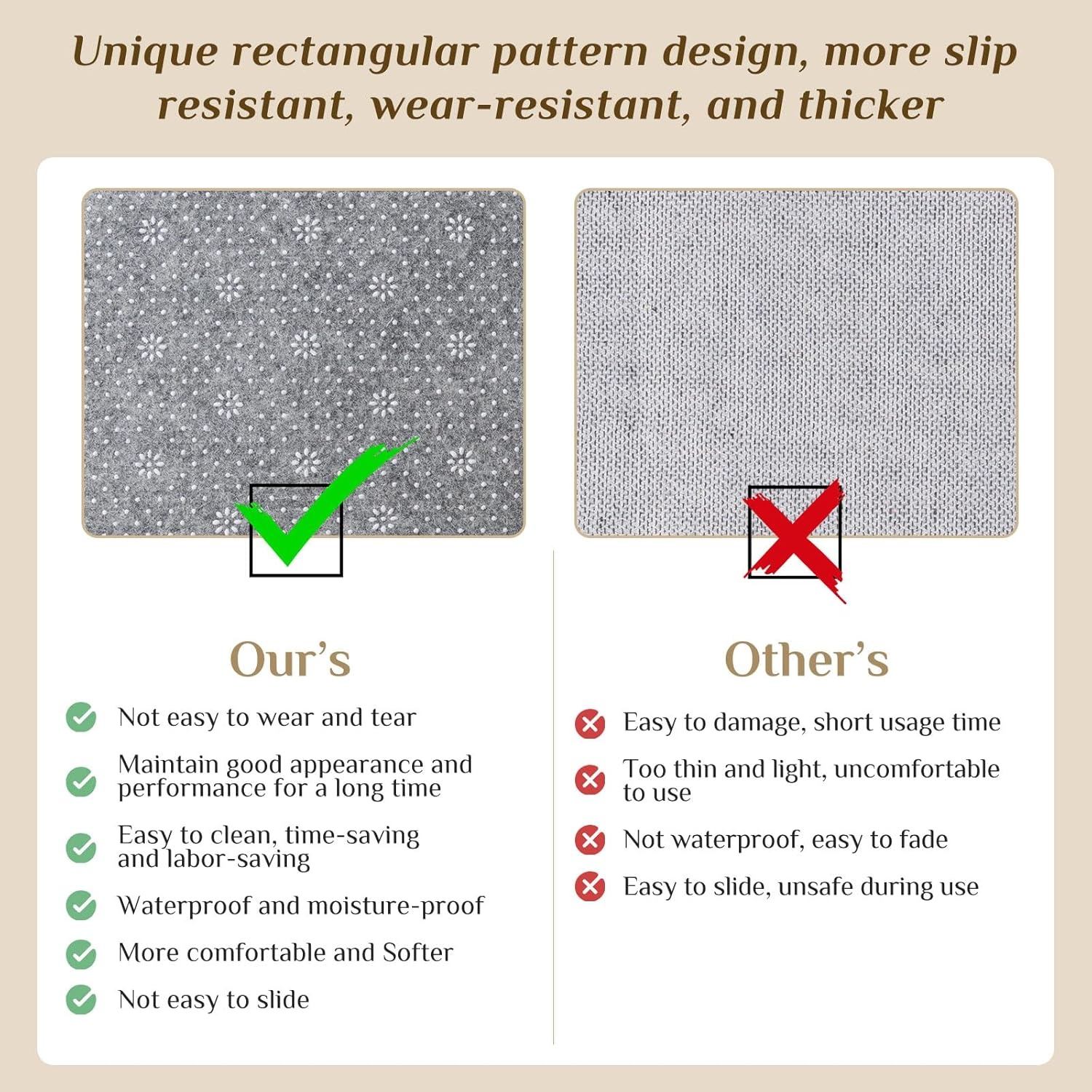 Vamcheer Grijs Geometrisch Tapijt 160x230 cm - Nu 30% Korting!