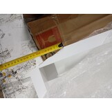 vidaXL Douchenis 3 vakken - 68% korting! Hoogglans wit