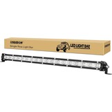 RIGIDON 32 inch 150W Flood Spot Combo Beam Auto Led-lichtbalk Enkele Rij Avondmaal Slanke Led-verlichting 12V 24V voor Off-road Truck SUV UTE ATV 4x4, Waterdichte Rijdende Werklamp, 6000K Witte