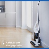 Vacmaster VSD1801EU draadloze stofzuiger 2-in-1, max. 30 minuten gebruik, accu 20 V, lichte bezem en handstofzuiger zonder zak, HEPA-filter 13