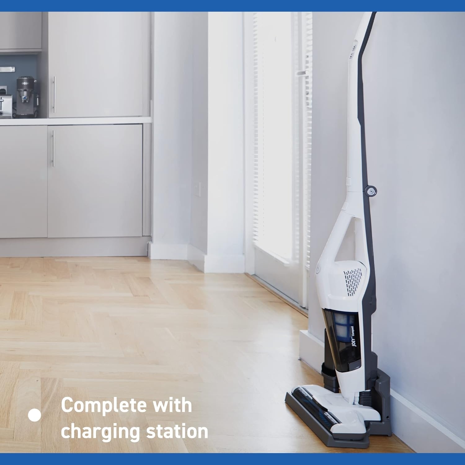 Vacmaster VSD1801EU draadloze stofzuiger 2-in-1, max. 30 minuten gebruik, accu 20 V, lichte bezem en handstofzuiger zonder zak, HEPA-filter 13