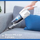 Vacmaster VSD1801EU draadloze stofzuiger 2-in-1, max. 30 minuten gebruik, accu 20 V, lichte bezem en handstofzuiger zonder zak, HEPA-filter 13