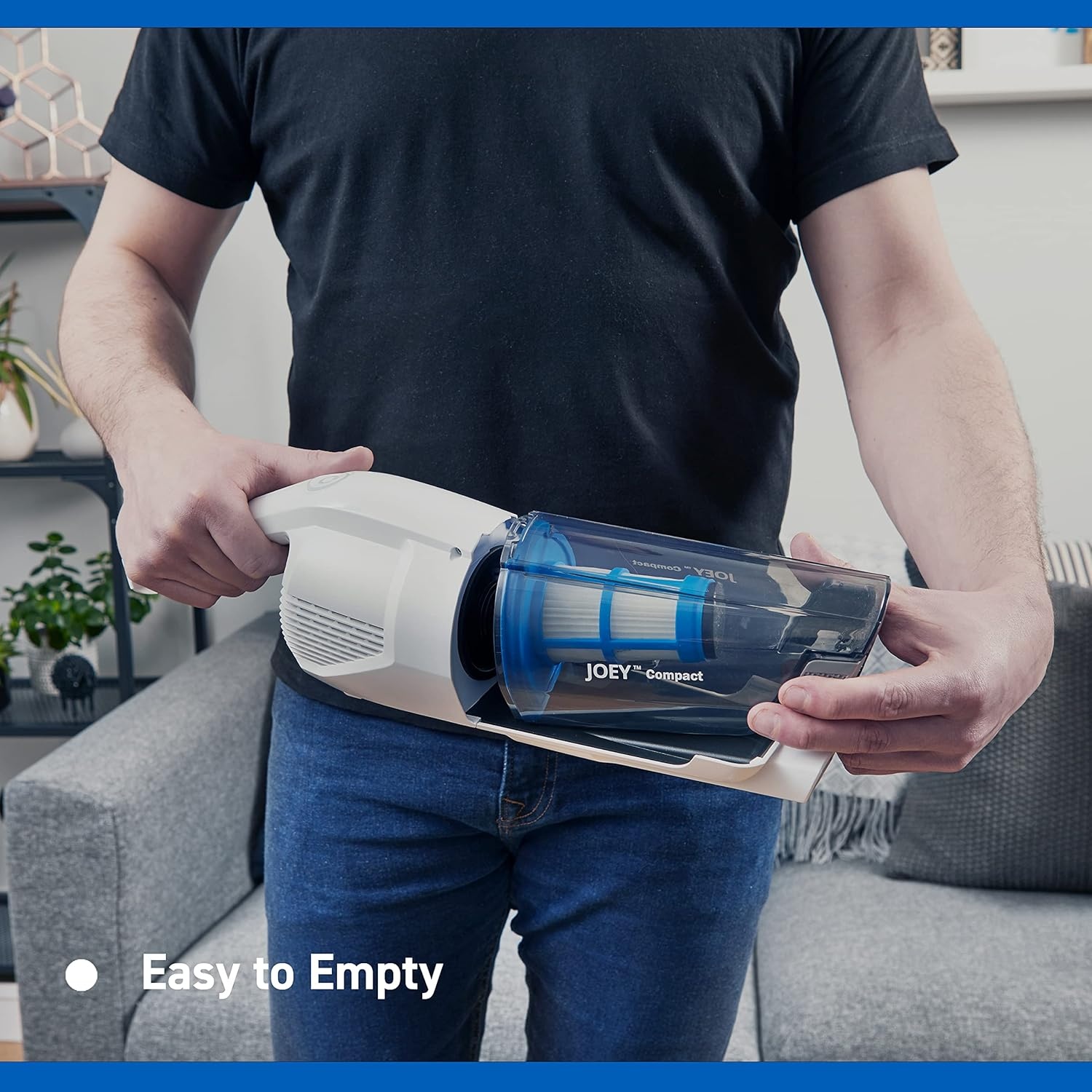 Vacmaster VSD1801EU draadloze stofzuiger 2-in-1, max. 30 minuten gebruik, accu 20 V, lichte bezem en handstofzuiger zonder zak, HEPA-filter 13