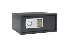 vidaXL Digitale Kluis Donkergrijs 42x37x20cm - 42% Korting!