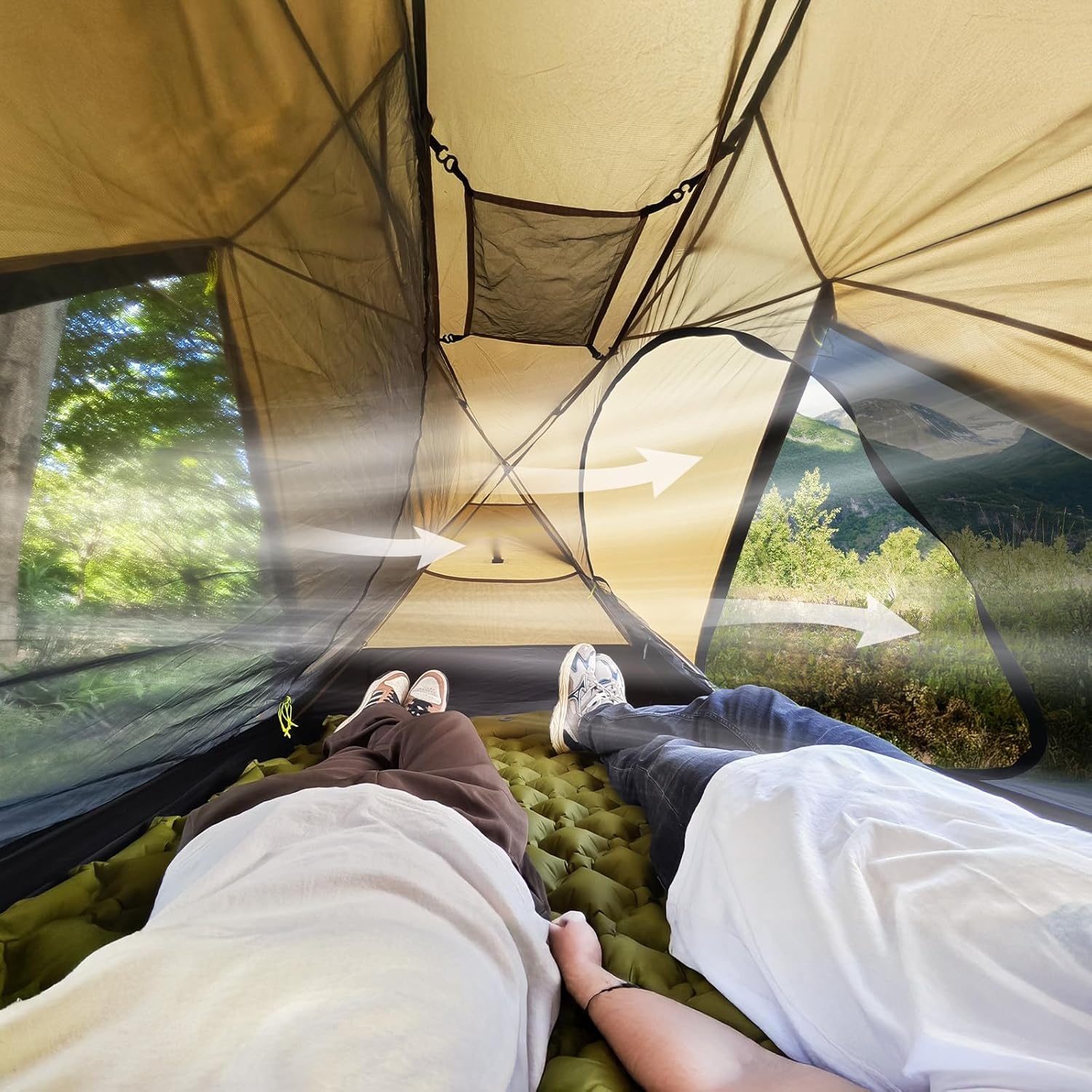 Night Cat 2 Persoons Tent - Waterdicht & Lichtgewicht | 30% Korting