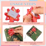 Operitacx 70x Kerstcadeaustrikken 5.1cm - 30% Korting!