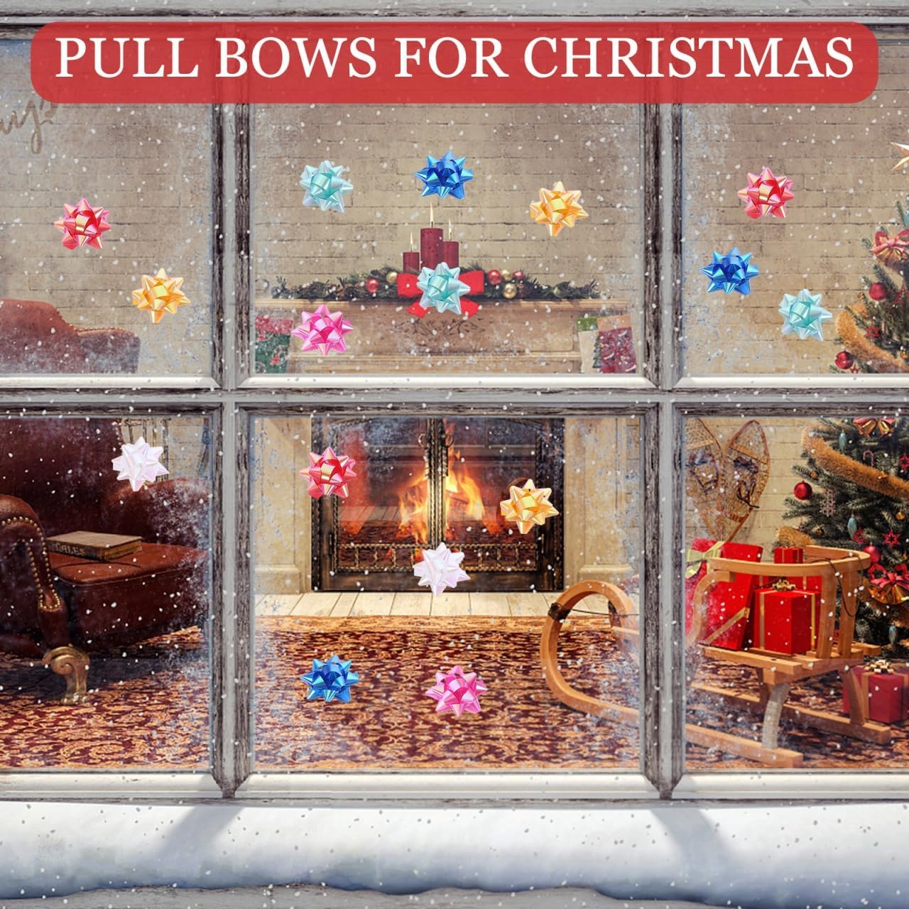 Operitacx 70x Kerstcadeaustrikken 5.1cm - 30% Korting!