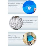 Inflatable Pool, Bathtub, Foldable Inflatable for Adults, Hot Tub, Outdoor, Children's Paddling Pool for Balcony, Garden, Pool, Rectangular with Large Backrest Seat and Drink Holder