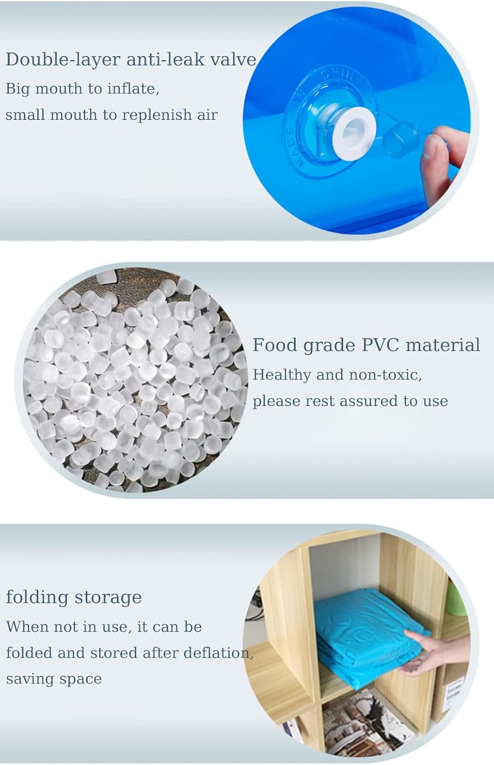 Inflatable Pool, Bathtub, Foldable Inflatable for Adults, Hot Tub, Outdoor, Children's Paddling Pool for Balcony, Garden, Pool, Rectangular with Large Backrest Seat and Drink Holder