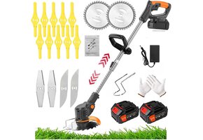 Draadloze Grassnijder met Accu - 35% Korting