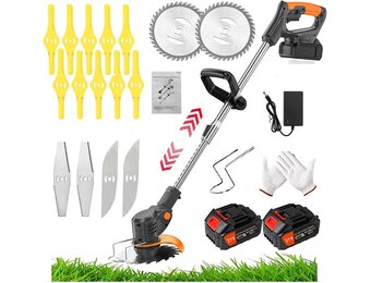 Draadloze Grassnijder met Accu - 35% Korting