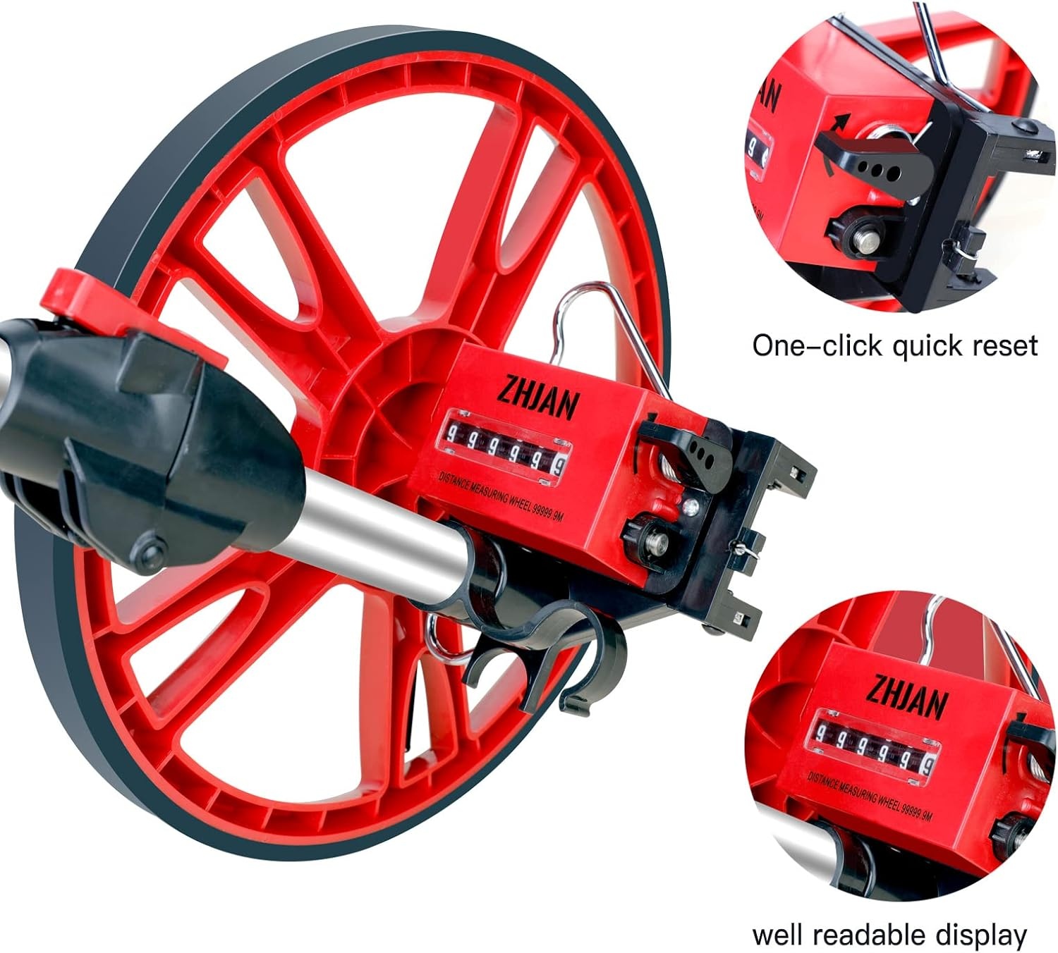 ZHJAN Meetwiel - Nauwkeurig & Opvouwbaar | 30% Korting