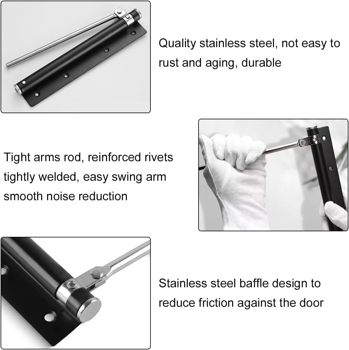 Automatische Deursluiter RVS - 30% Korting - Instelbaar