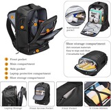 Sea choice Carry On Backpack Travel Rucksack for Women Men Water Resistant Luggage Daypack Business 16 Inch Laptop Backpack Suitcase Backpacks with Shoe Compartment Anti Thief Pocket