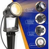 NIORSUN LED Tuinverlichting (6-pack) - Warm Wit - 30% Korting!