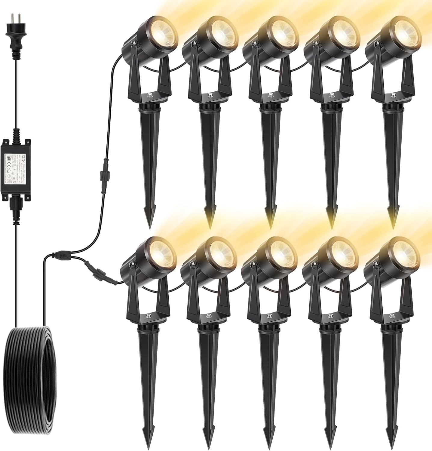 NIORSUN LED Tuinverlichting (6-pack) - Warm Wit - 30% Korting!