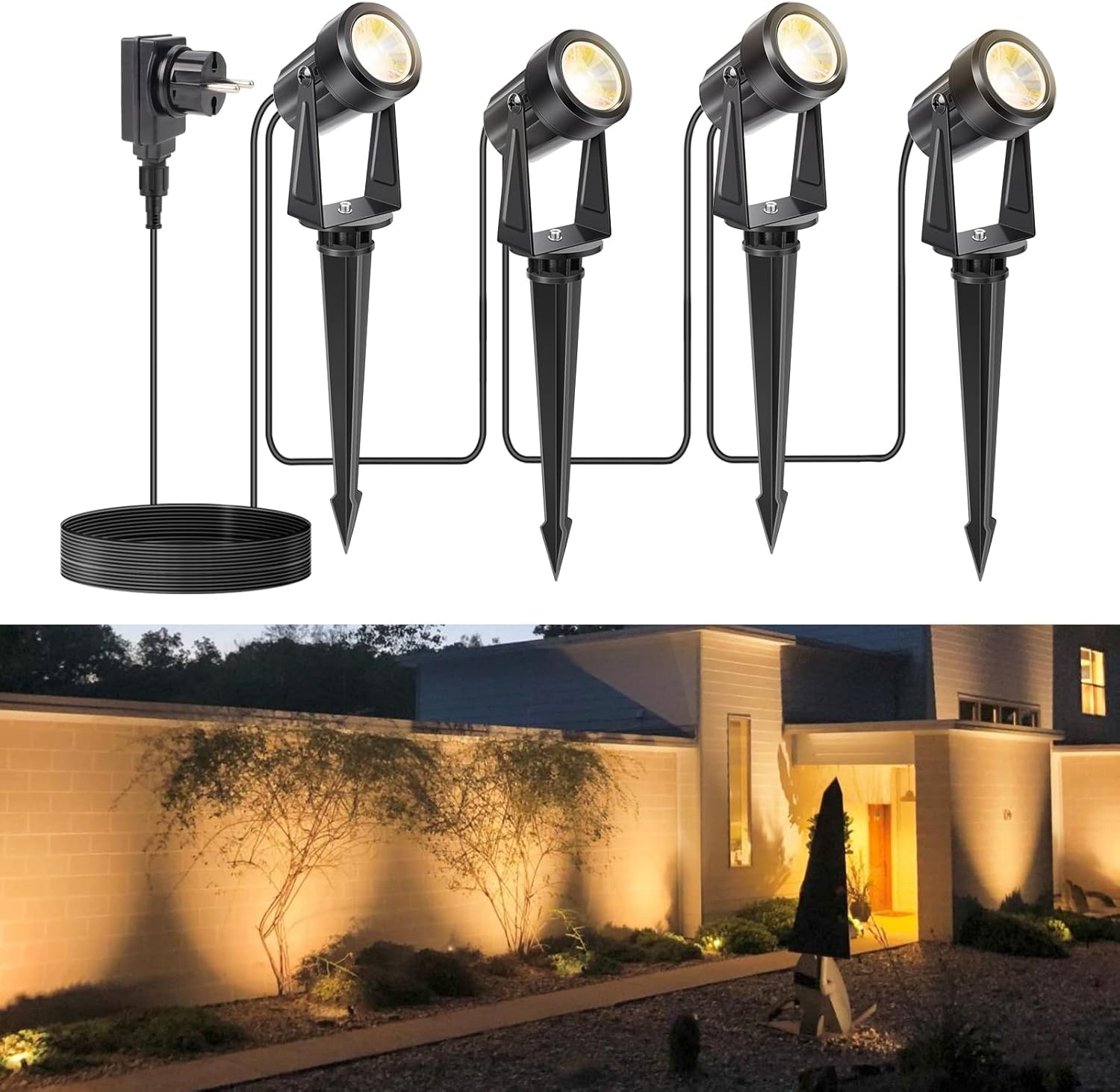 NIORSUN LED Tuinverlichting (6-pack) - Warm Wit - 30% Korting!