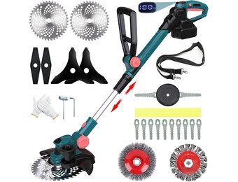 Cordless Grastrimmer 4-in-1 | Voor Makita Accu | 30% Korting