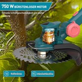 Cordless Grastrimmer 4-in-1 | Voor Makita Accu | 30% Korting