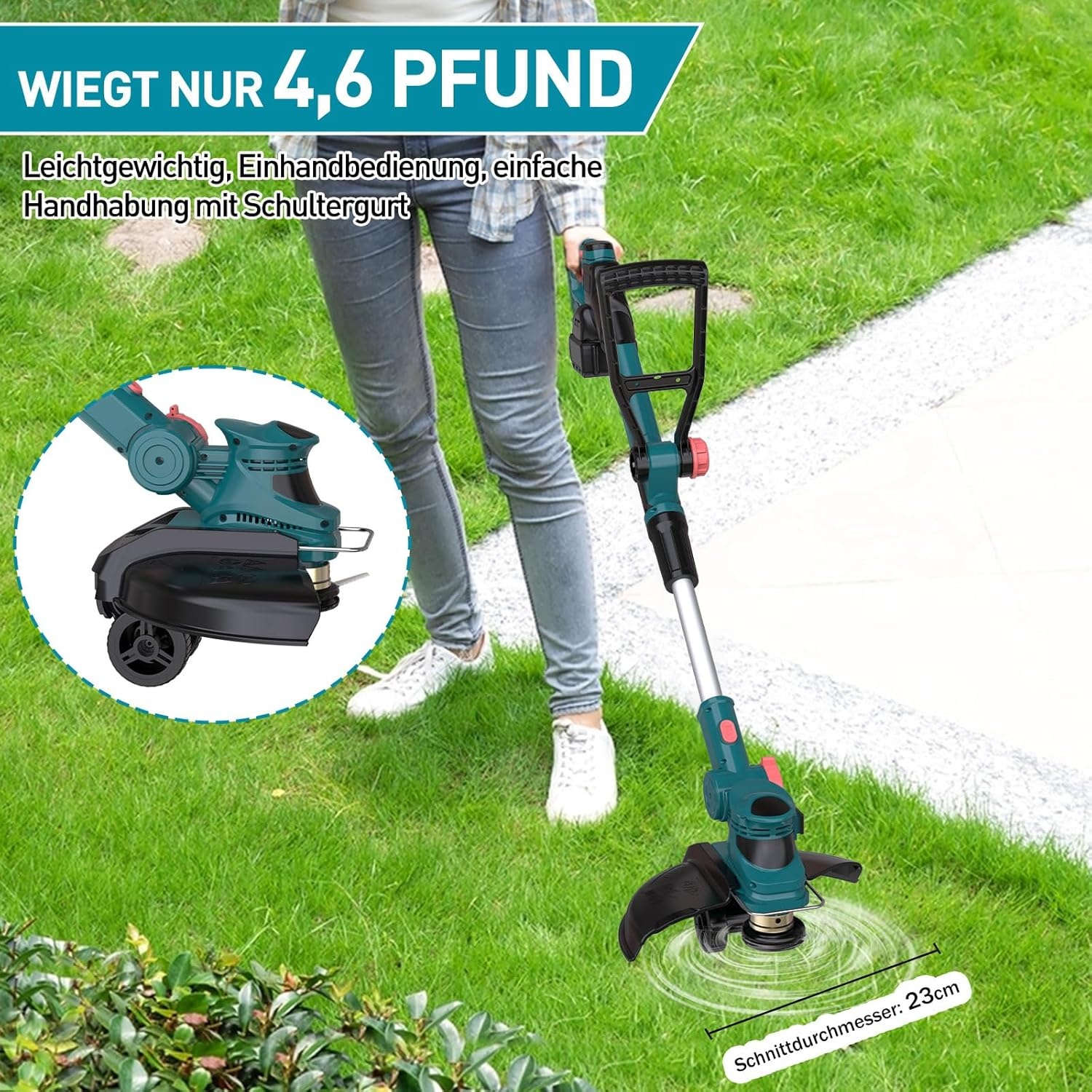 Cordless Grastrimmer 4-in-1 | Voor Makita Accu | 30% Korting