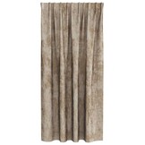 vidaXL Gordijn 2 stuks Champagne Fluweel - 175x140cm - 55% Korting!