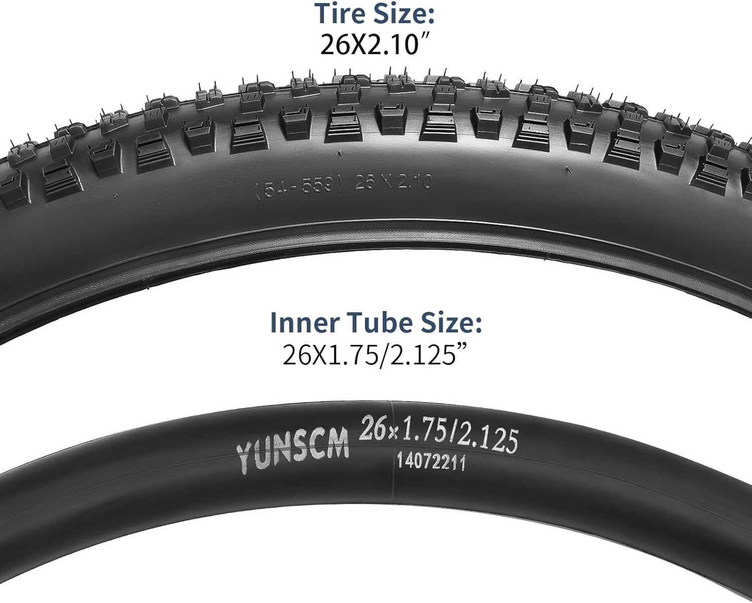 YunSCM 26" Lekbestendige Fietsbanden & Binnenbanden Set - 30% Korting!