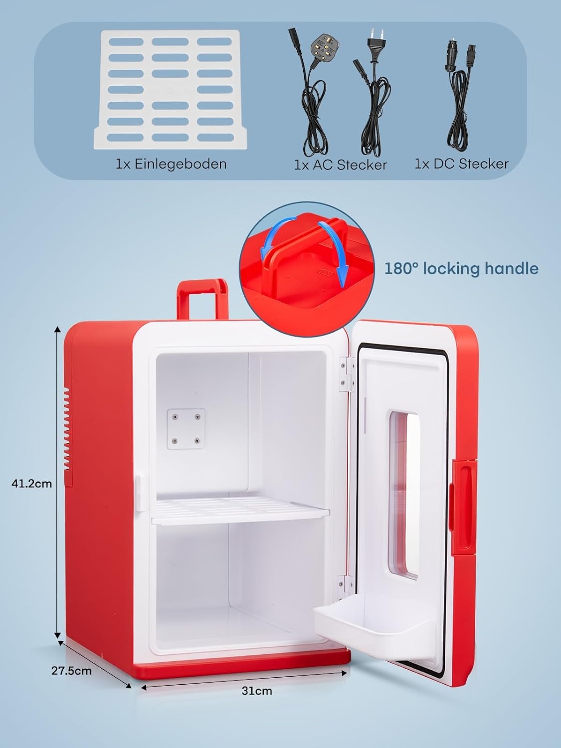 FOHERE 15L Mini Koelkast - Koel & Warm - 30% Korting!